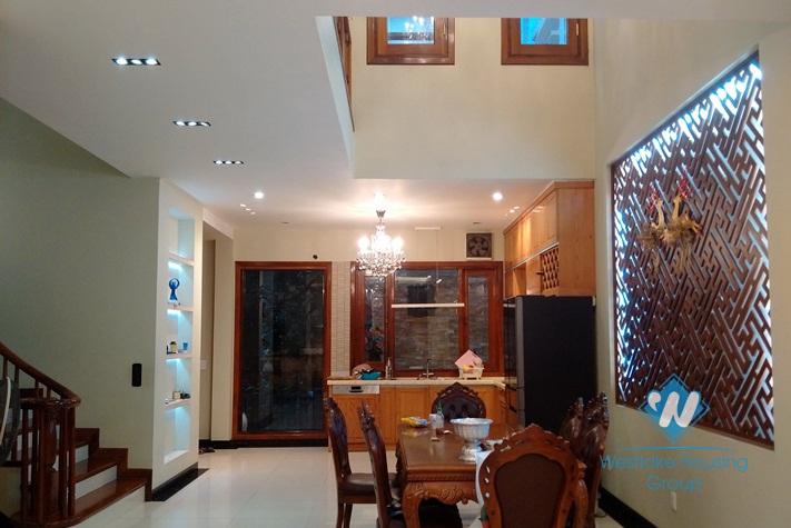 Noble-designed house for rent in Ba Dinh district
